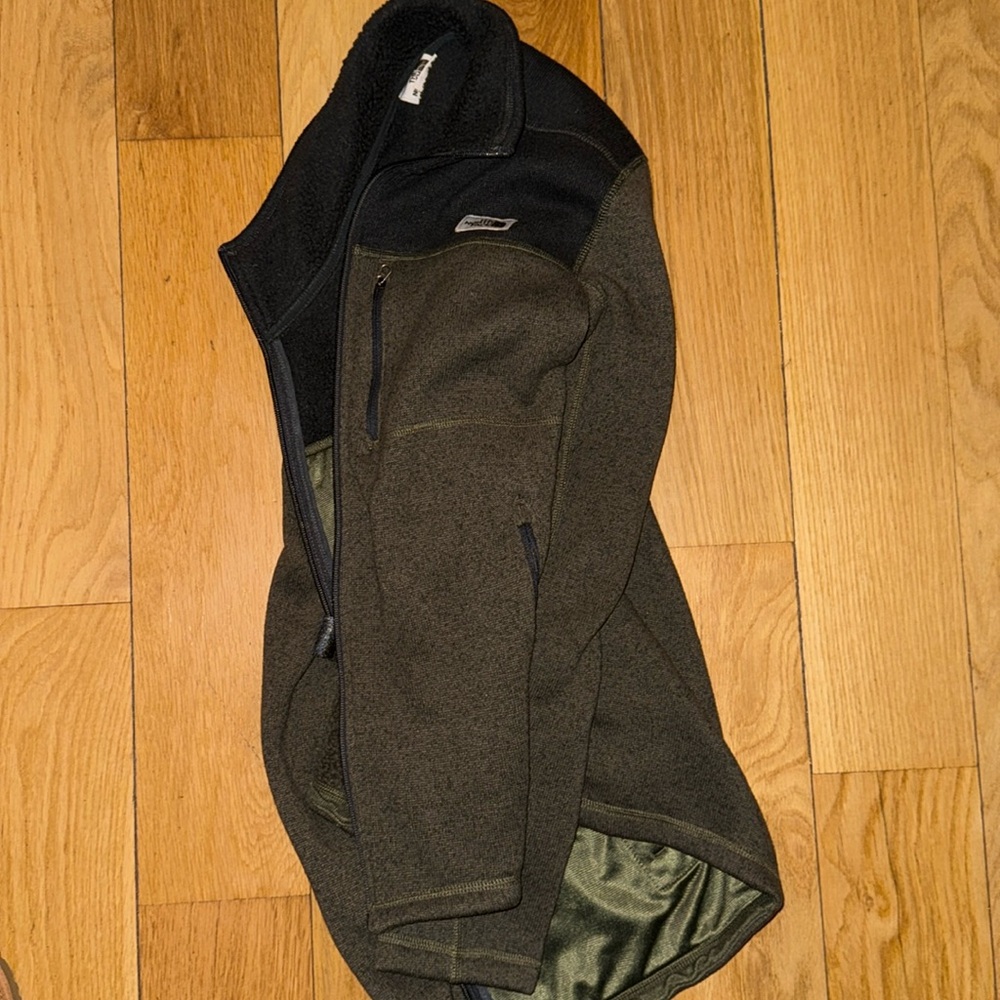 The Northface Green fleece Jacket